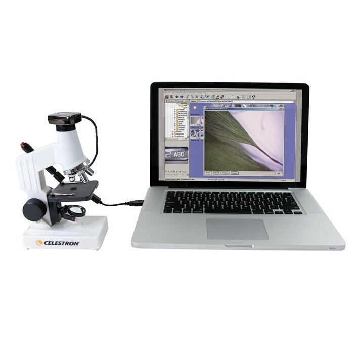 Микроскоп цифровой Celestron 40x-600x — фото 1