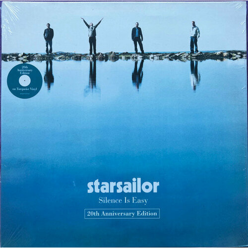 Виниловая пластинка Starsailor / Silence Is Easy (Limited Turquoise Vinyl, 20th Anniversary Edition) (1LP) виниловая пластинка shakira laundry service 20th anniversary colour vinyl