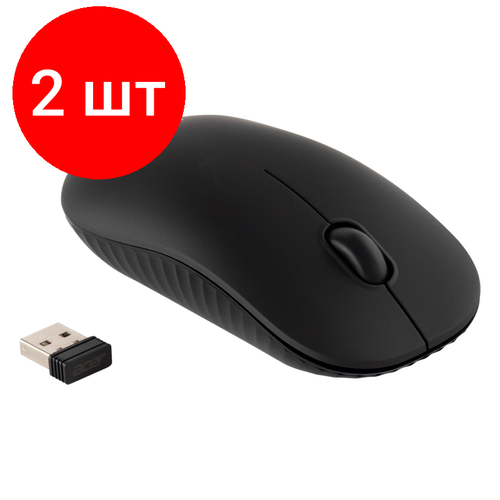 комплект 3 штук мышь компьютерная acer omr150 black 1600dpi wireless usb zl mceee 00k Комплект 2 штук, Мышь компьютерная Acer OMR130 black (1200dpi) wireless USB(ZL. MCEEE.00F)