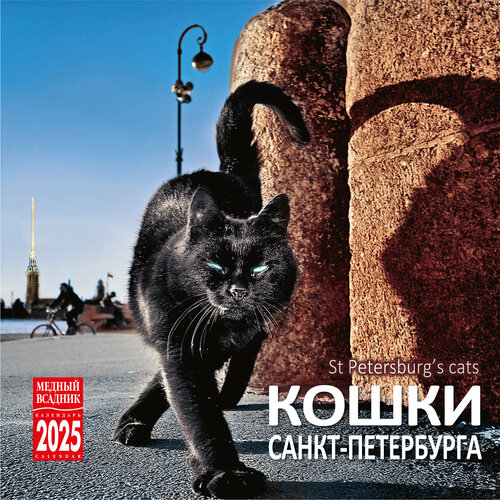 Календарь на скрепке (КР10) на 2025 год Кошки Петербурга [КР10-25088] календарь на скрепке кр10 на 2024 2025 год царское село 8 яз [кр10 24859]