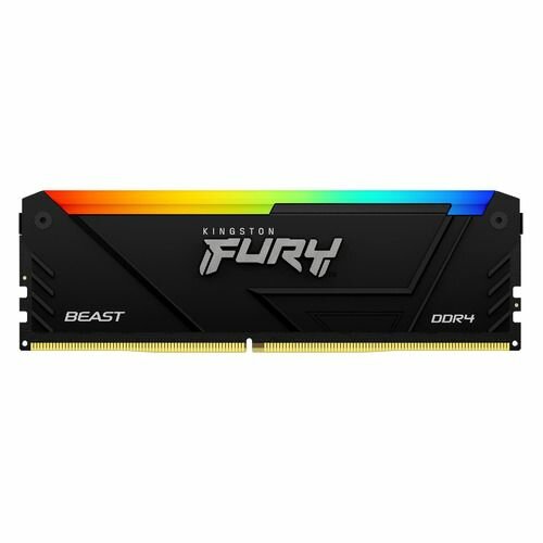 Оперативная память Kingston Fury Beast KF436C17BB2A/8 DDR4 - 1x 8ГБ 3600МГц, DIMM, Ret