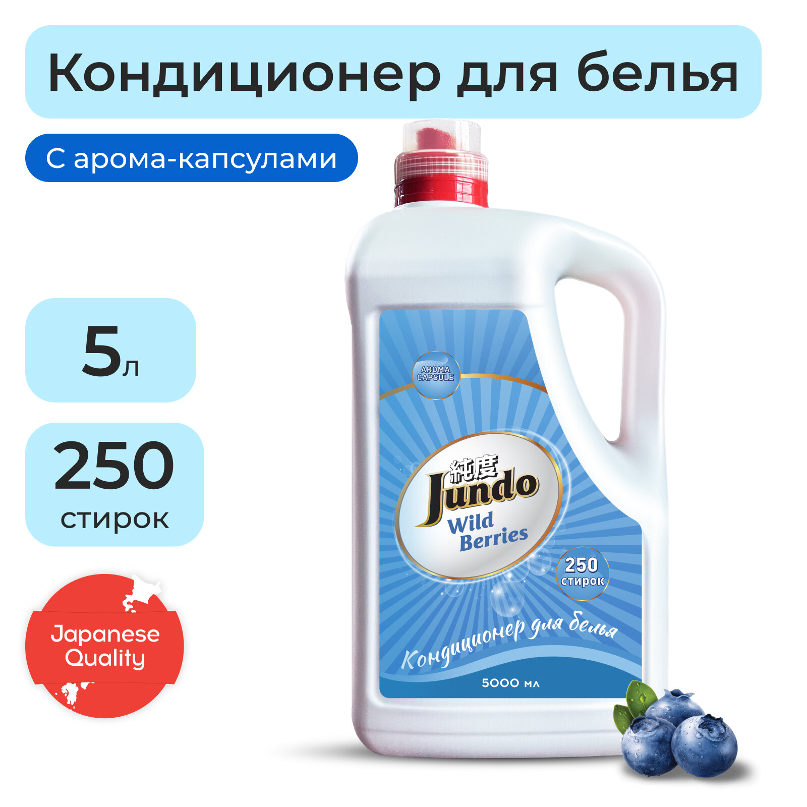 фото Jundo концентрированный кондиционер «Wild Berries» Aroma Capsule
