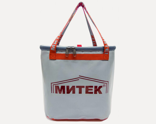 Изображение товара Сумка митек с крышкой, овал 60х20х60 (серый)