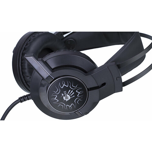 Наушники с микрофоном A4Tech Bloody J437 черный 18 м мониторные USB оголовье J437 3974₽