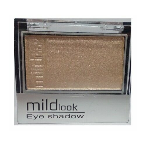 Тени для век MildLook одноцветные перламутровые тон 12 Светлый бежево-золотой 5 г 358₽