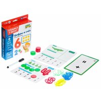 С развивающим набором "Цифры и счёт" ребёнок познакомится с цифрами, научится писать их и отличать друг  ...