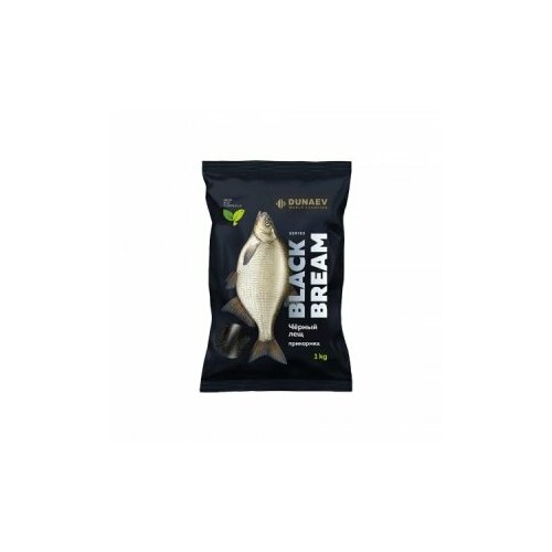 dunaev прикормка dunaev premium 1кг универсальная Прикормка DUNAEV BLACK Series BREAM (Лещ) 1 кг