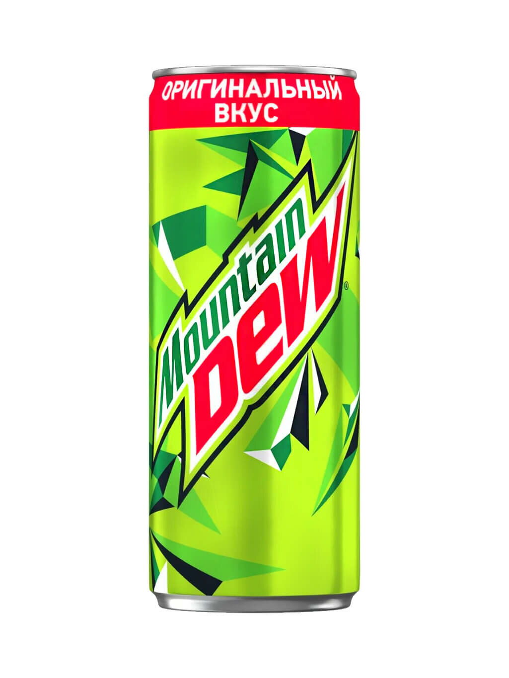 Газированный напиток Mountain Dew, 0.33 л, металлическая банка, 12 шт. Польша