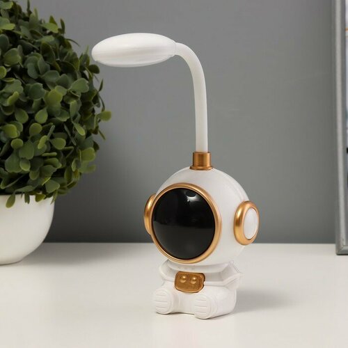 Ночник Комонавт LED 3Вт USB АКБ бело-золотой 8х7х20 см 972₽