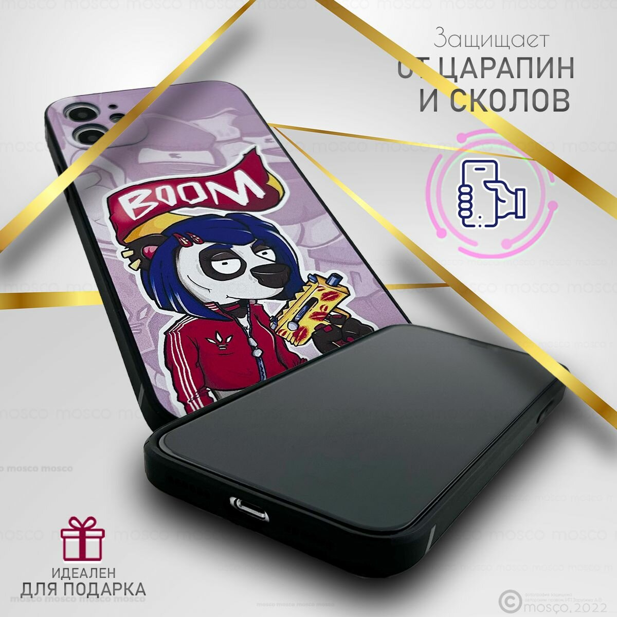 Чехол на айфон 11 с принтом, iphone 11, защита камеры — фото 1