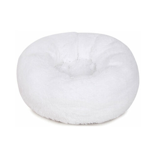Персилайн ЛМ-50 Лежанка Винчи мягкая круглая пухлая белая 58*20см