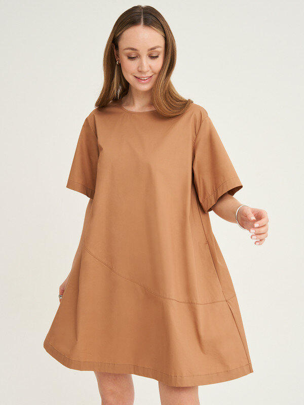 Платье FINN FLARE, размер M(170-92-98), бежевый