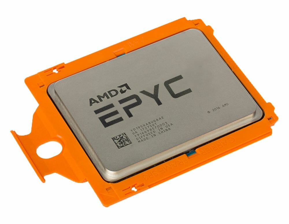 Процессор AMD Zen 2 24C/48T 2.30-3.20GHz (SP3, L3 128MB, 7nm, 155W) Tray - фото №3