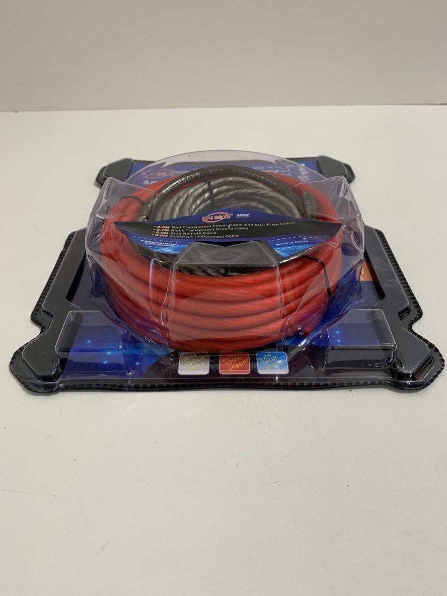 фото Акустические провода для усилителя, сабвуфера до 2000W