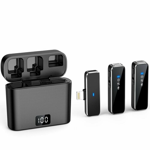 Макстоб Микрофон беспроводной для iphone петличка 179900₽