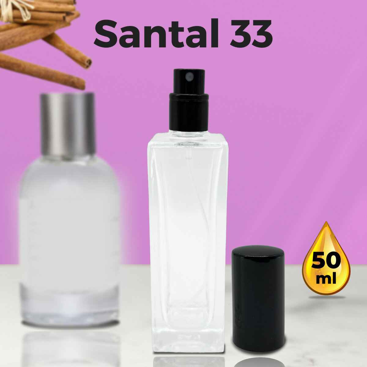 "Santal 33" - Духи унисекс 50 мл + подарок 1 мл другого аромата