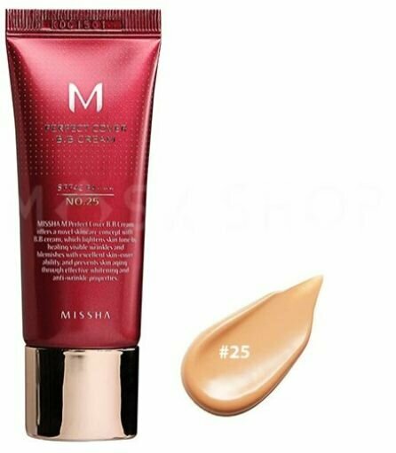 MISSHA Тональный крем M Perfect Cover BB Cream SPF42/PA+++ (No.25/) 20ml