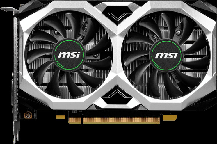 Видеокарта MSI GeForce GTX1650 D6 VENTUS XS OC V3 (4Гб GDDR6128bit DVI HDMI DP GeForce GTX 1650 D6 VENTUS XS OCV3 ret)