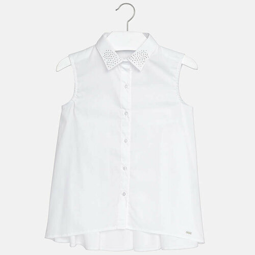 Блуза Mayoral, размер 157 (14 лет), белый