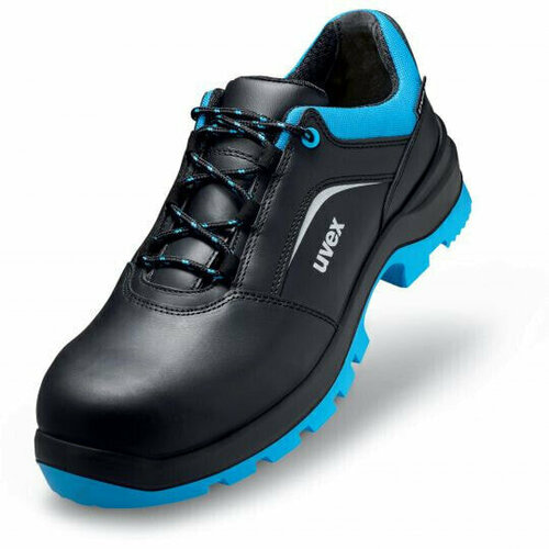 Средства индивидуальной защиты UVEX Arbeitsschutz 95558 - Male - Adult - Safety shoes - Black - Blue - ESD - S2 - SRC - Lace-up closure