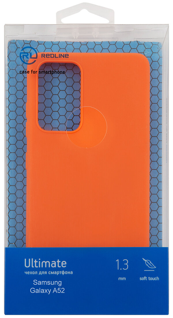Чехол Red Line для Galaxy A52 Ultimate Orange УТ000024013 - фото №9