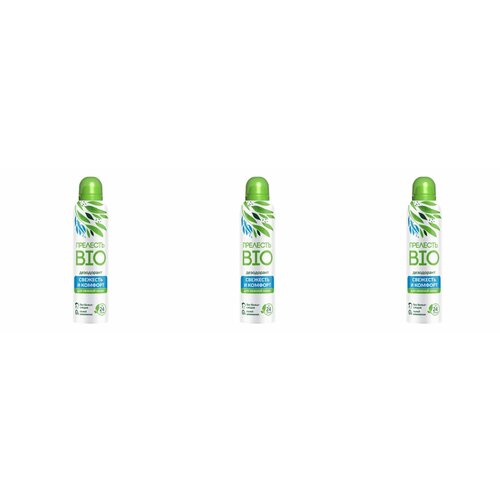 Прелесть Дезодорант Свежесть и комфорт150 мл3 шт 961₽