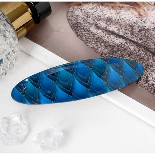 Заколка-автомат для волос Лепестки 9х25 см 256₽