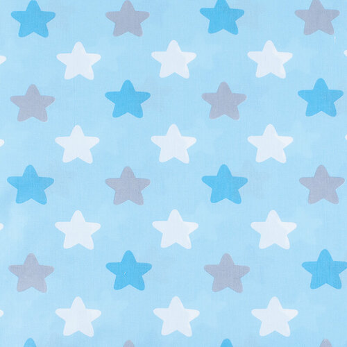 Ткань для шитья хлопок, 1 Метр ткани, Поплин 115 гр/м2, Отрез - 150х400 см, № 1798/3 цвет бирюза