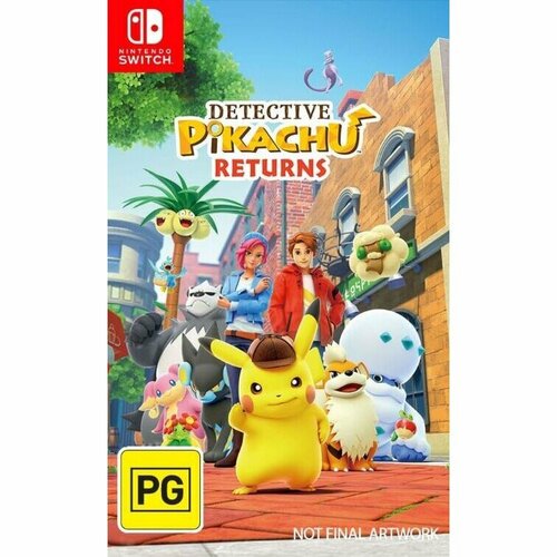 Игра Detective Pikachu Returns (Nintendo Switch) игра master detective archives rain code nintendo switch eng