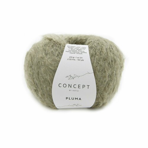 Пряжа для вязания Katia Pluma (76 Khaki)