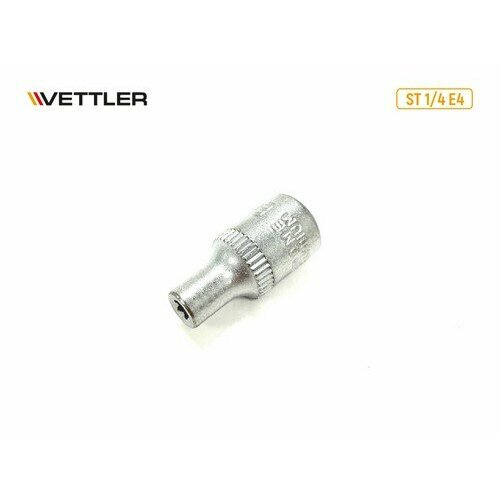 VETTLER Головка TORX 1/4"DR E4 VETTLER