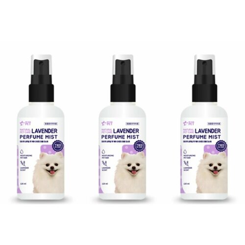 DEOPROCE Спрей для собак PETERPET NATURAL PET CARE LAVENDER PERFUME MIST 120 мл 3 шт 2255₽