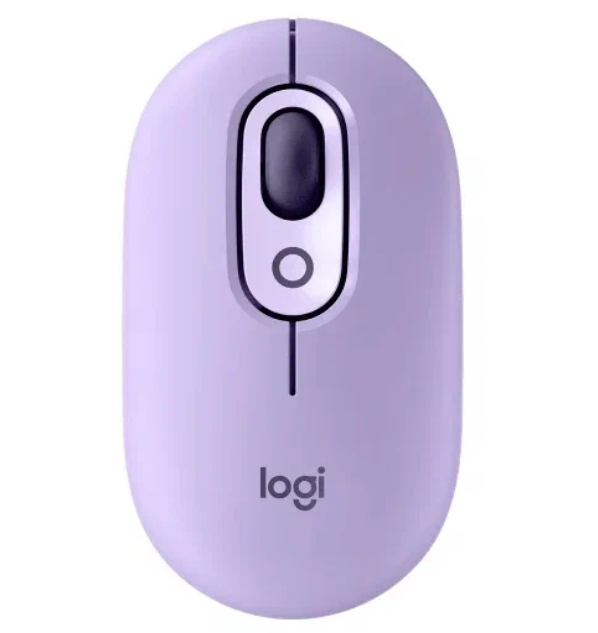 Беспроводная мышь Logitech Pop, фиолетовый