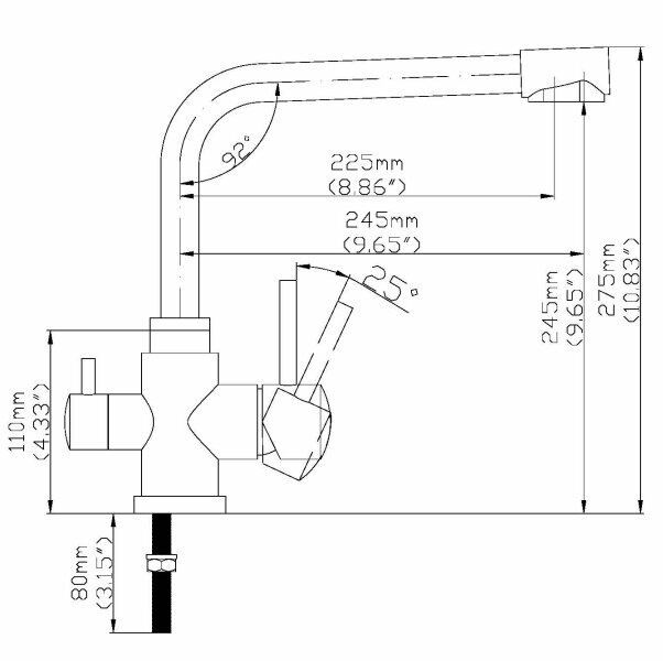 Смеситель для кухни Seaman Eco Koblenz SSN-2139A - фото №4