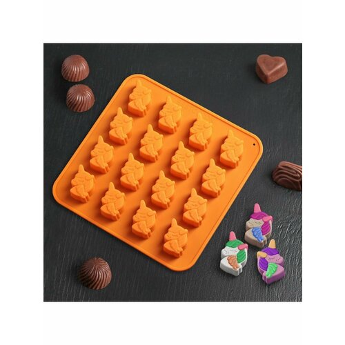 Форма для льда и кондитерских украшений Единорог 602₽