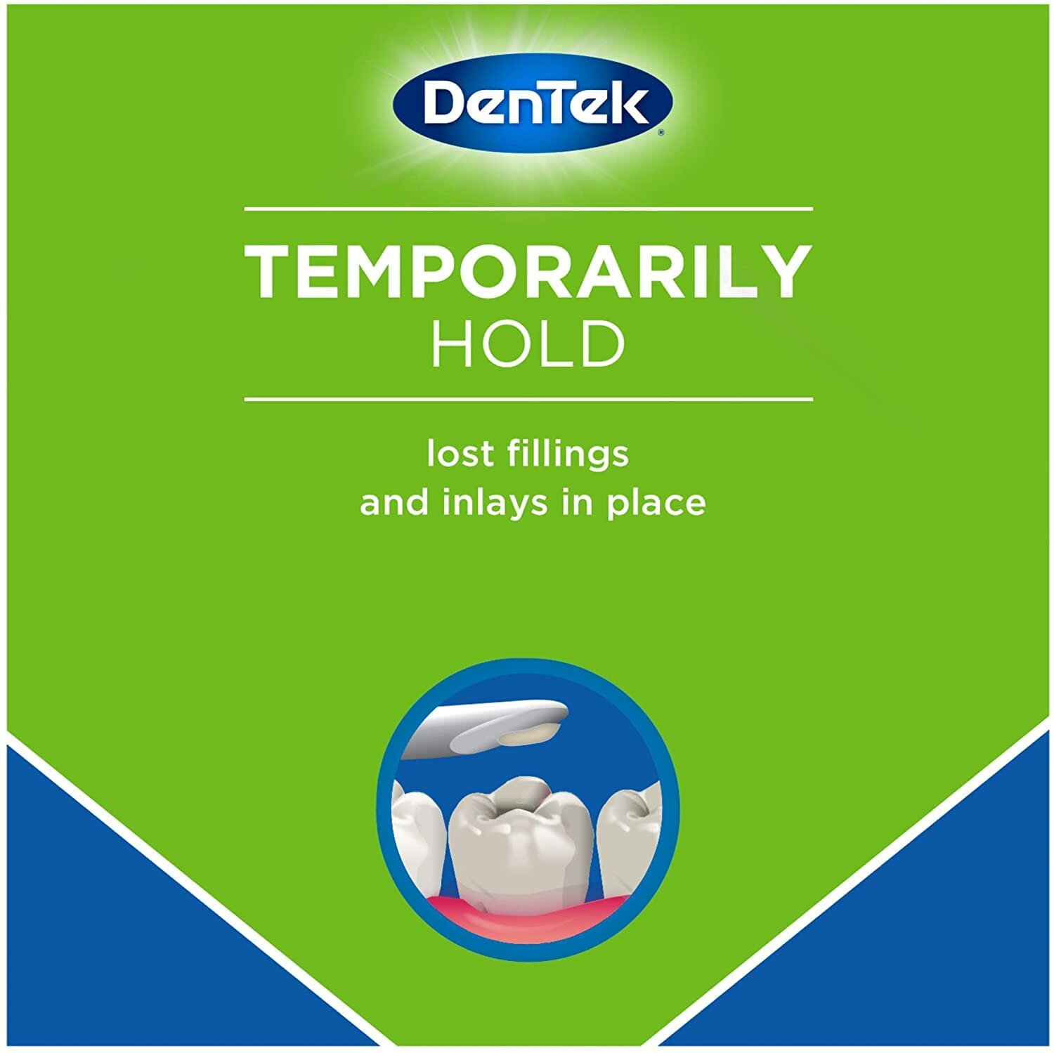 DenTek TEMPARIN набор для временной реставрации стоматологических коронок и вкладок