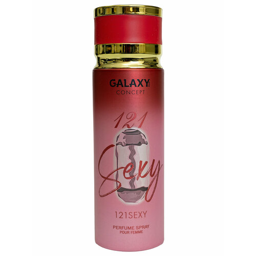 Дезодорант Galaxy Concept 121 Sexy парфюмированный женский 200мл