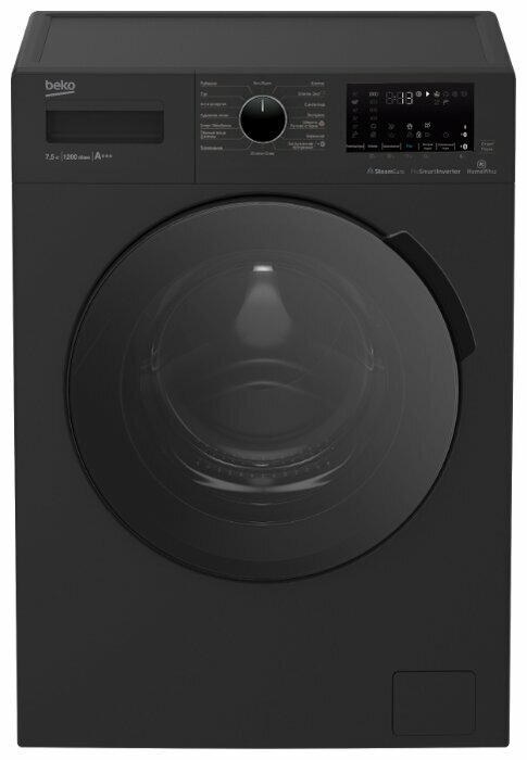 Стиральная машина Beko WSPE7H616A антрацит