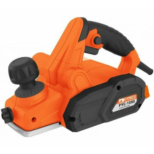 Рубанок электрический СОЮЗ РУС-1090 900 Вт ширина 82 мм глубина 2 мм 17000 обмин пылесбор 5090₽