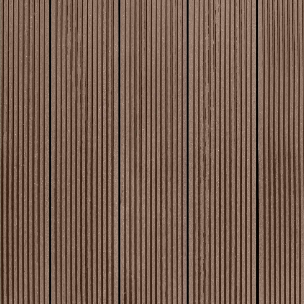 Харвекс Нова террасная доска ДПК 3000х152х28мм шоколад (0,456 кв. м.) / HARVEX Nova террасная доска ДПК односторонняя 3000х152х28мм шоколад (0,456 кв. м