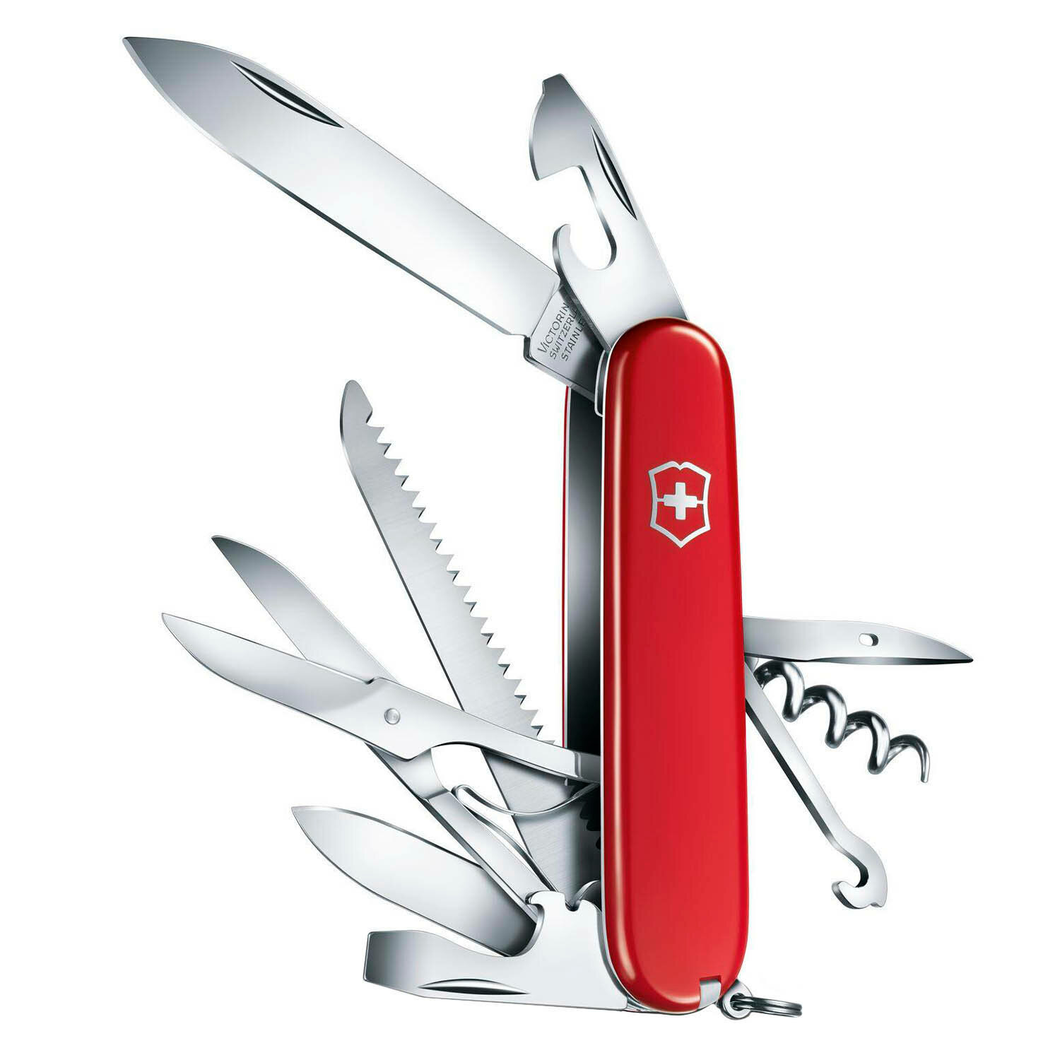 VICTORINOX Huntsman, 15 функций, 91мм, морской камуфляж [1.3713.942] - фото №5