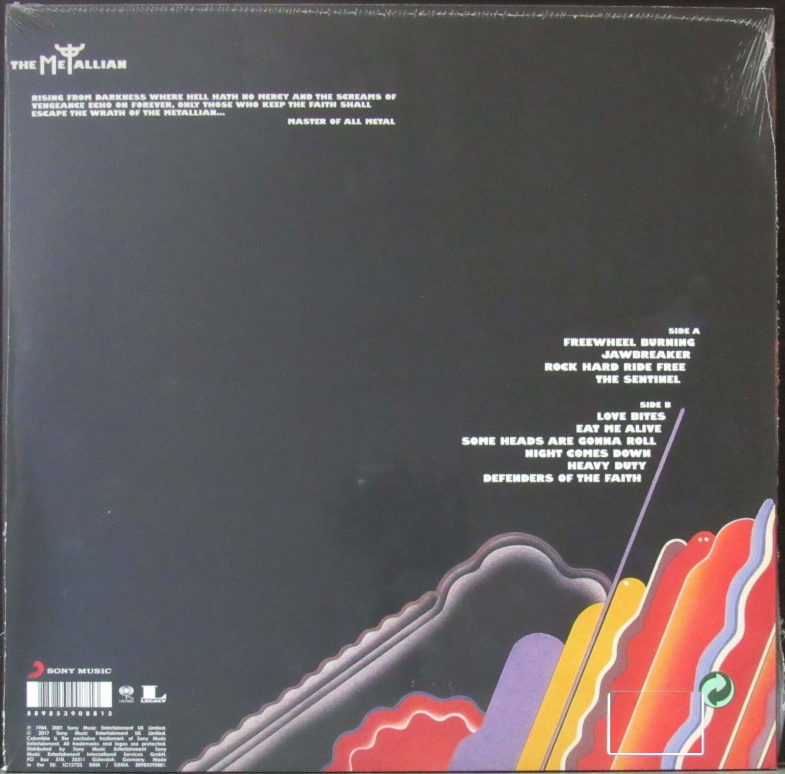Виниловая пластинка Judas Priest, Defenders Of The Faith (0889853908813) Sony Music - фото №2