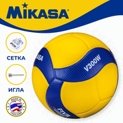 Волейбольный мяч Mikasa V300W желтый/синий