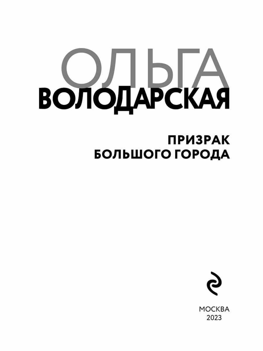 Призрак большого города (Володарская Ольга Геннадьевна) - фото №16