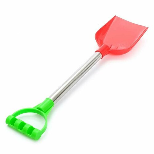 Детская лопатка с металлической ручкой 40 см микс 429₽