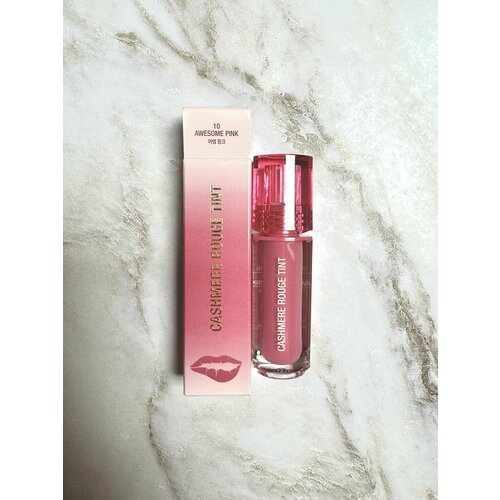 Dr.CELLIO Тинт для губ кашемировый Cashmere Rouge Tint 10 Awesome Pink 3.5 g dr cellio крем для лица осветляющий с календулой dr cellio about garden calendula white cream [whitening