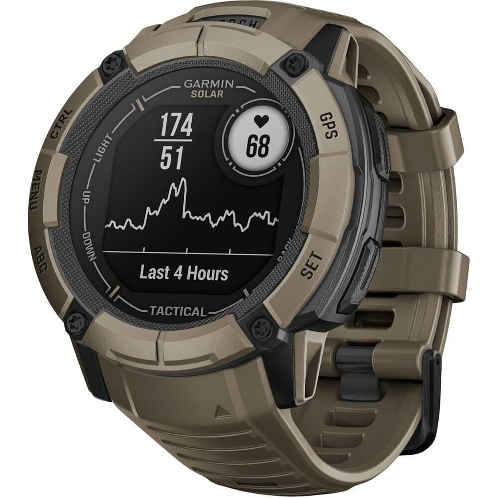 Смарт-часы Garmin Instinct 2X Solar Tactical Edition/Coyote Tan (010-02805-02)