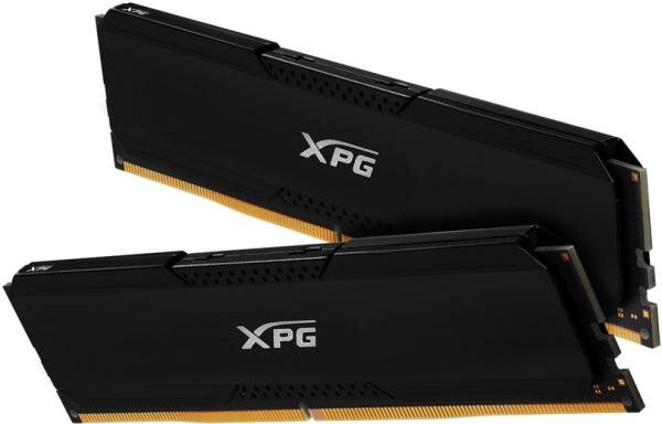 Оперативная память для компьютера 16Gb (2x8Gb) PC4-28800 3600MHz DDR4 DIMM CL18 ADATA XPG Gammix D20 AX4U36008G18I-DCBK20