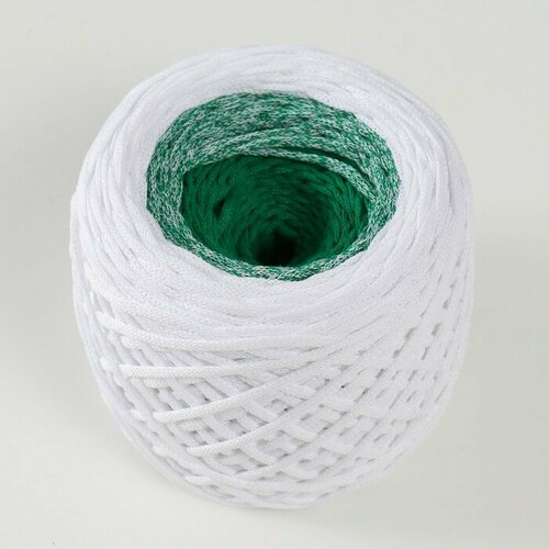 Хлопковый шнур 3 мм 220м2405 гр Градиент белыйнефрит 1240₽