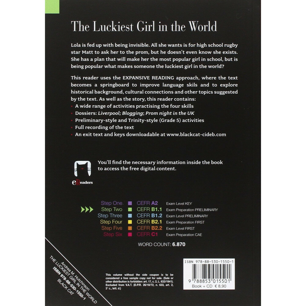 Книга Reading & Training Step 2: The Luckiest Girl in the World + audio CD + App - фото №3